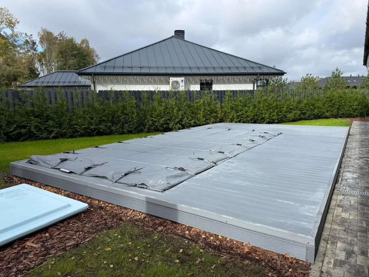 Покрывало Laguna Cover Mesh — установка в Находке