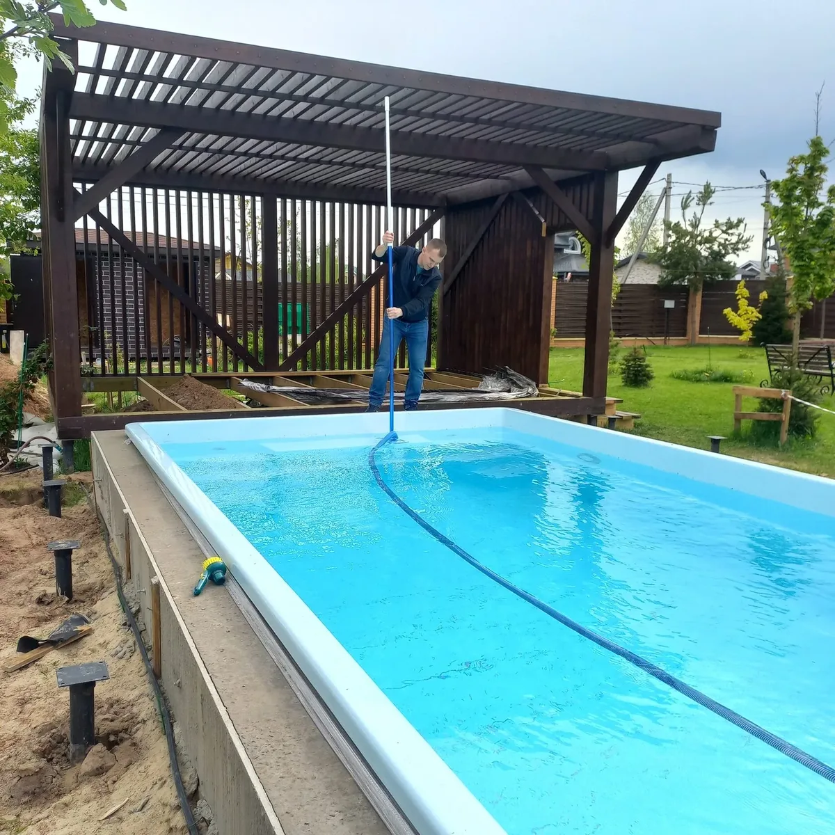 Копинговый бордюрный камень для бассейна Laguna в Находке