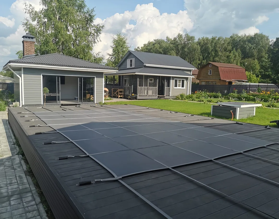 Покрывало для бассейна Laguna Cover Mesh в Находке