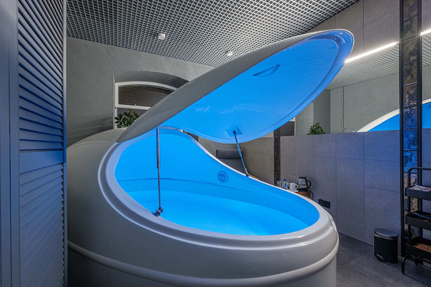 Флоат-капсула в интерьере SPA